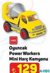 MGS OYUNCAK POWER WOEKERS MİNİ HARÇ KAMYONU indirimli fiyat MGS OYUNCAK POWER WOEKERS MİNİ HARÇ KAMYONU fiyat ve kampanya bilgisi